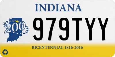 IN license plate 979TYY