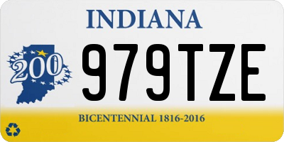 IN license plate 979TZE