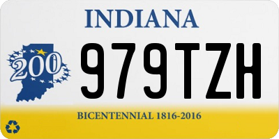IN license plate 979TZH