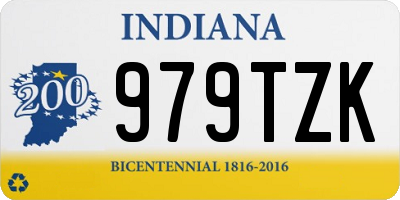 IN license plate 979TZK