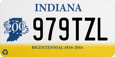IN license plate 979TZL