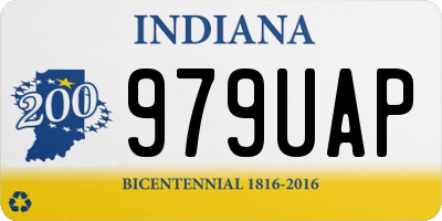 IN license plate 979UAP