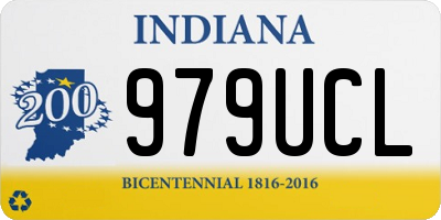 IN license plate 979UCL