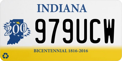 IN license plate 979UCW