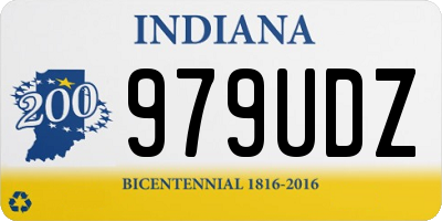 IN license plate 979UDZ