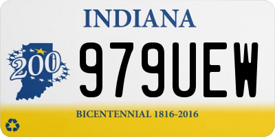 IN license plate 979UEW