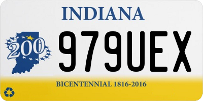 IN license plate 979UEX