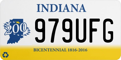 IN license plate 979UFG