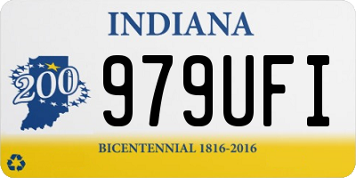 IN license plate 979UFI