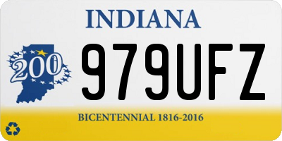 IN license plate 979UFZ