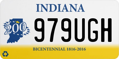 IN license plate 979UGH