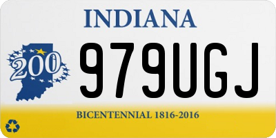 IN license plate 979UGJ
