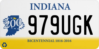 IN license plate 979UGK