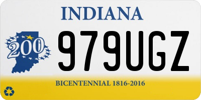 IN license plate 979UGZ