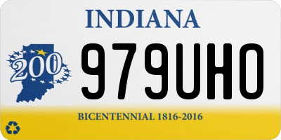 IN license plate 979UHO