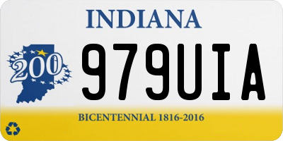 IN license plate 979UIA