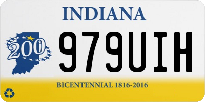 IN license plate 979UIH