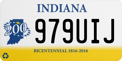 IN license plate 979UIJ