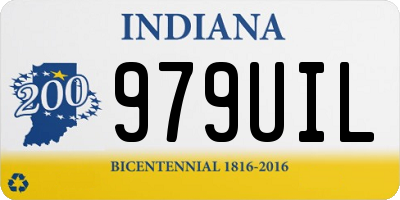 IN license plate 979UIL