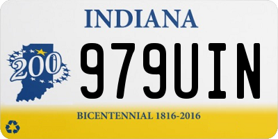 IN license plate 979UIN