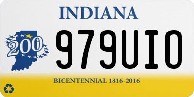 IN license plate 979UIO