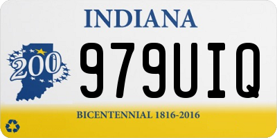 IN license plate 979UIQ