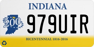 IN license plate 979UIR