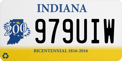 IN license plate 979UIW