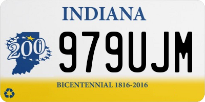 IN license plate 979UJM