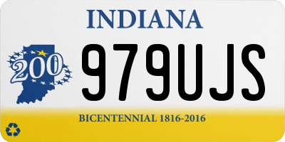 IN license plate 979UJS
