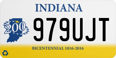 IN license plate 979UJT