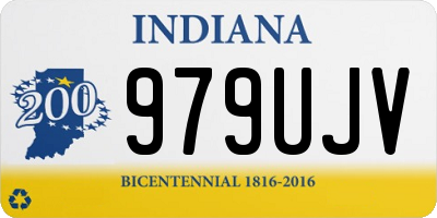 IN license plate 979UJV