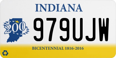 IN license plate 979UJW