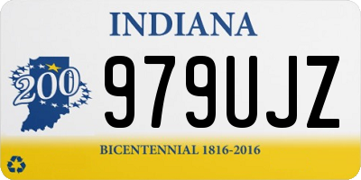 IN license plate 979UJZ