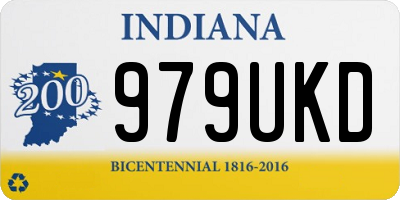 IN license plate 979UKD