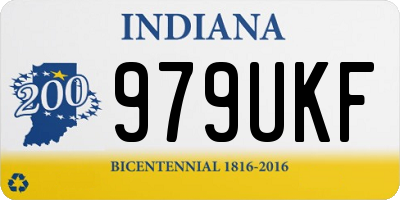 IN license plate 979UKF