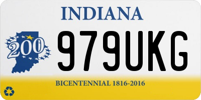 IN license plate 979UKG
