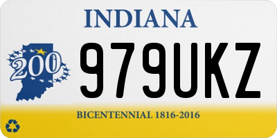 IN license plate 979UKZ