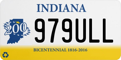 IN license plate 979ULL