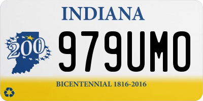 IN license plate 979UMO