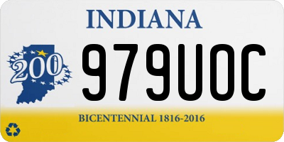 IN license plate 979UOC