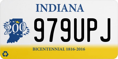 IN license plate 979UPJ