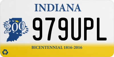 IN license plate 979UPL