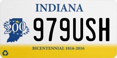 IN license plate 979USH