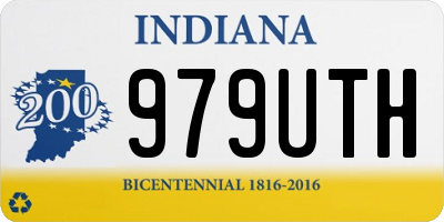 IN license plate 979UTH