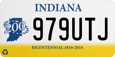 IN license plate 979UTJ