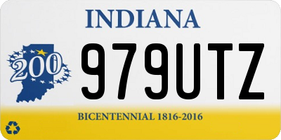 IN license plate 979UTZ
