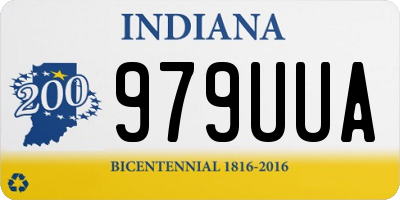 IN license plate 979UUA