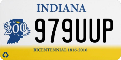 IN license plate 979UUP