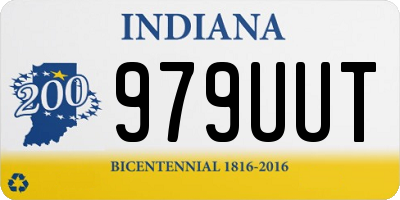 IN license plate 979UUT